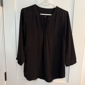 Talbots Women's Black Blouse
